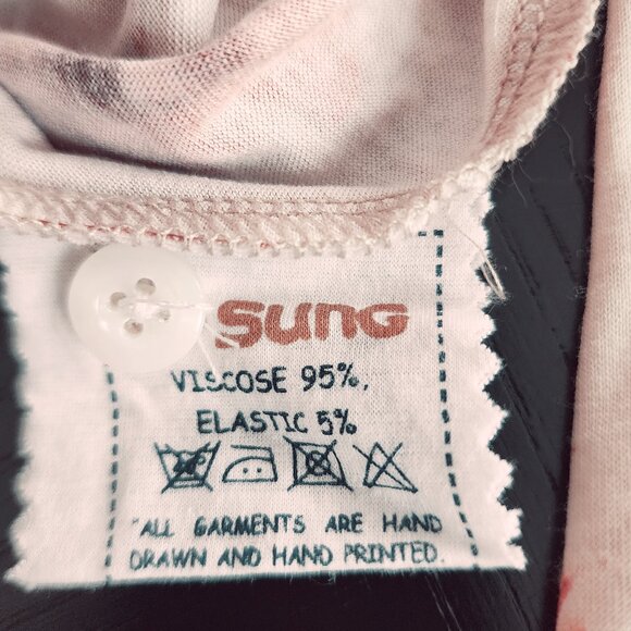 Vintage Samantha Sung London| Aubrey Maxi Dress| Coral Floral| NWT Size 10 - Picture 10 of 12